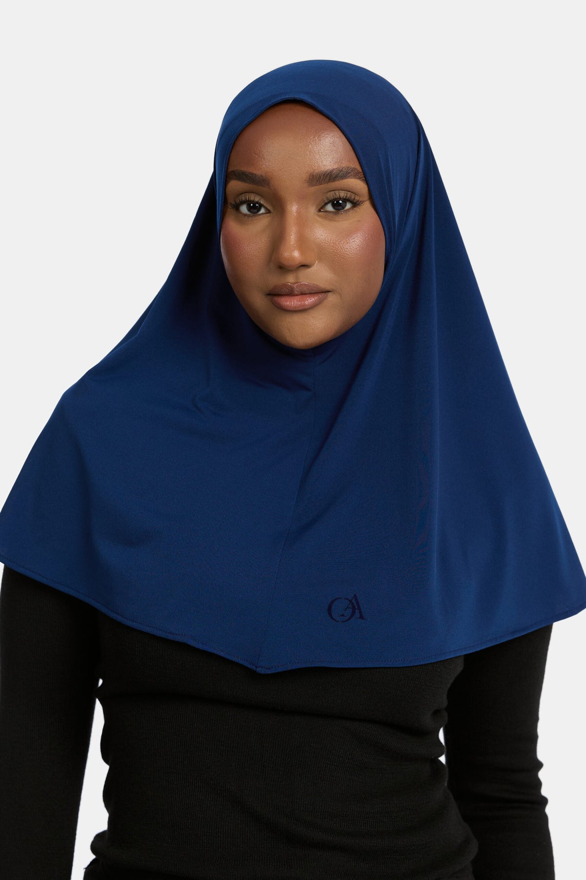 Premium jersey hijab Navy
