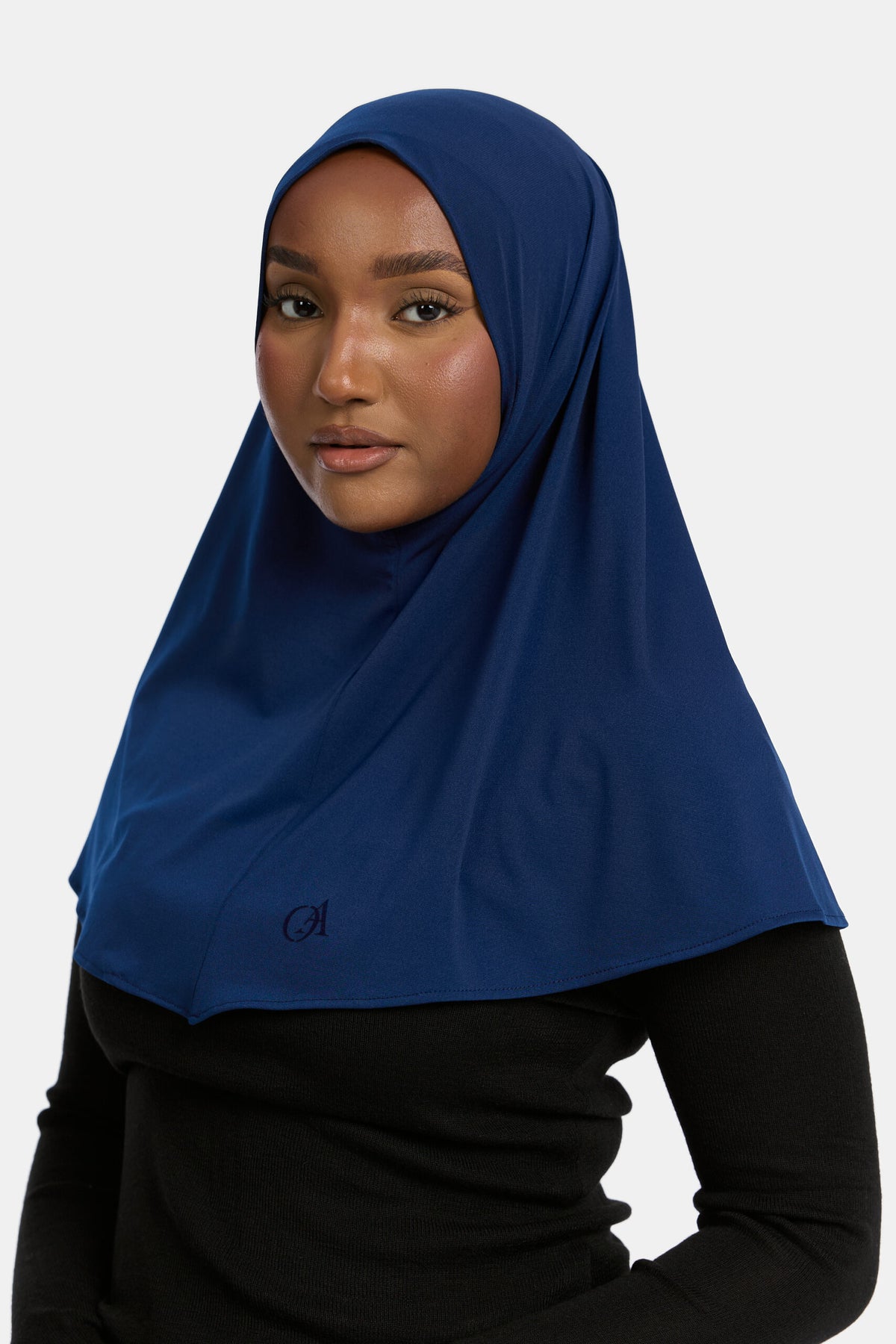 Premium jersey hijab Navy
