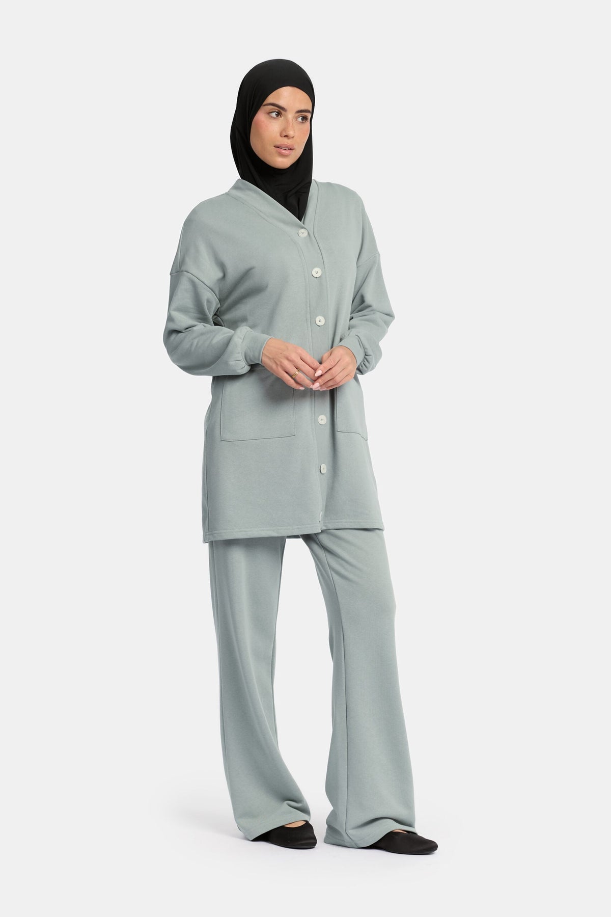 Sweater cozy set Dolphin Grey