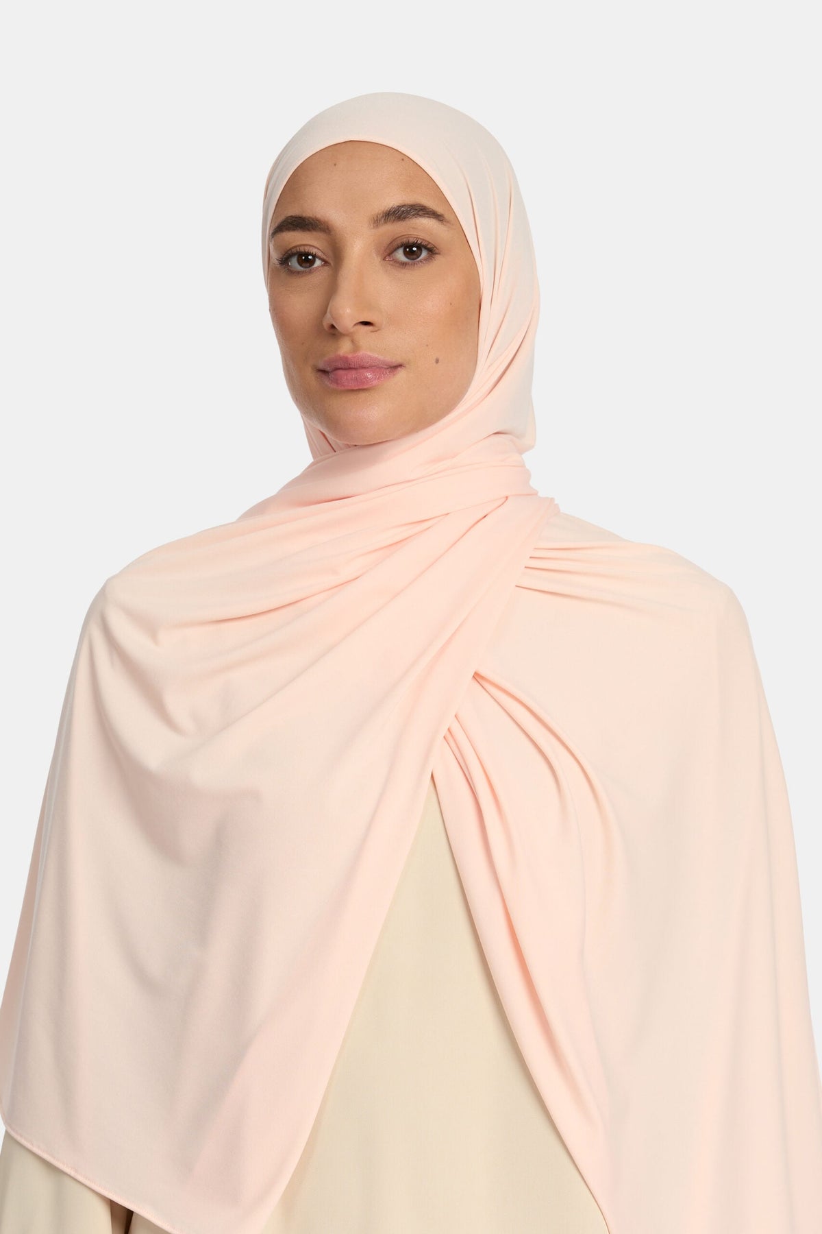 Premium jersey scarf Baby Blush