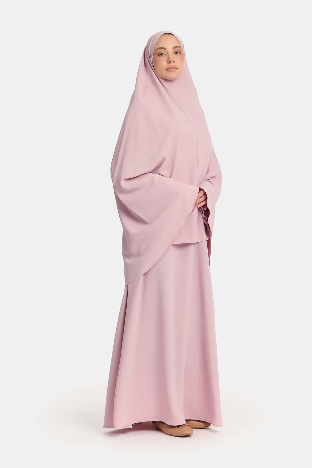 Khimar Burnished Lilac (lightweight stretch)