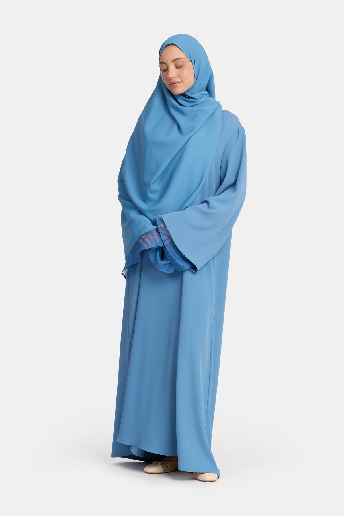 Double sleeve abaya Marina