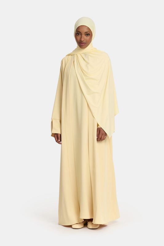 Kimono and abaya set Sunshine Yellow