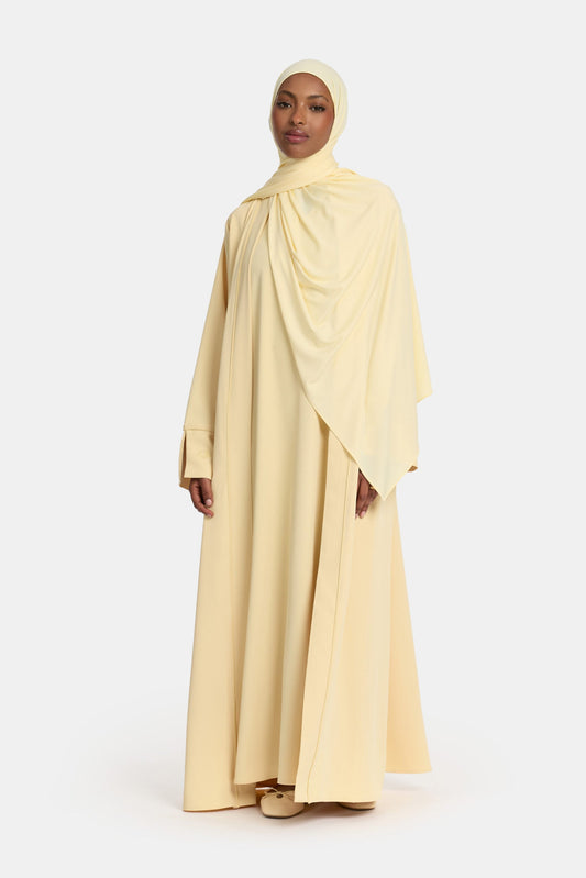Kimono and abaya set Sunshine Yellow