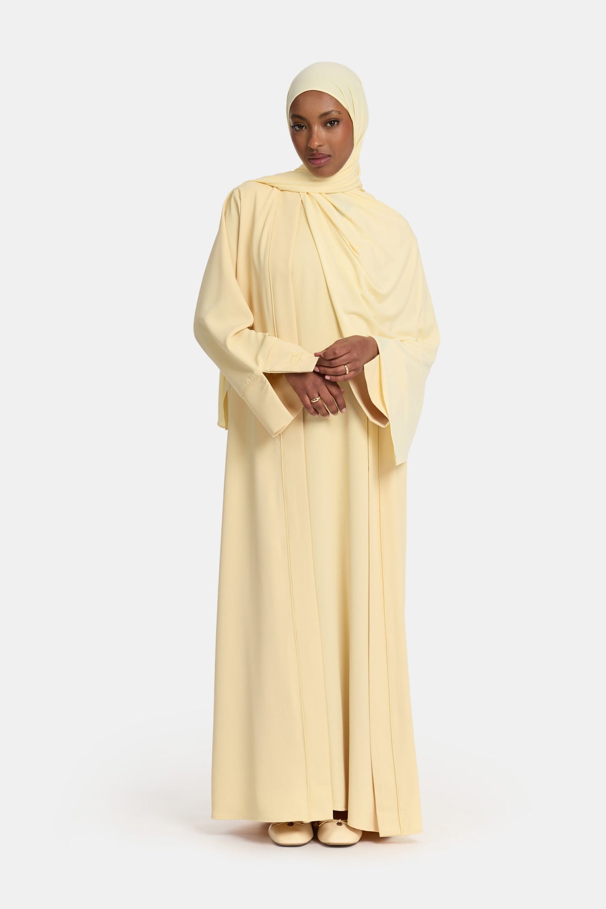 Kimono and abaya set Sunshine Yellow