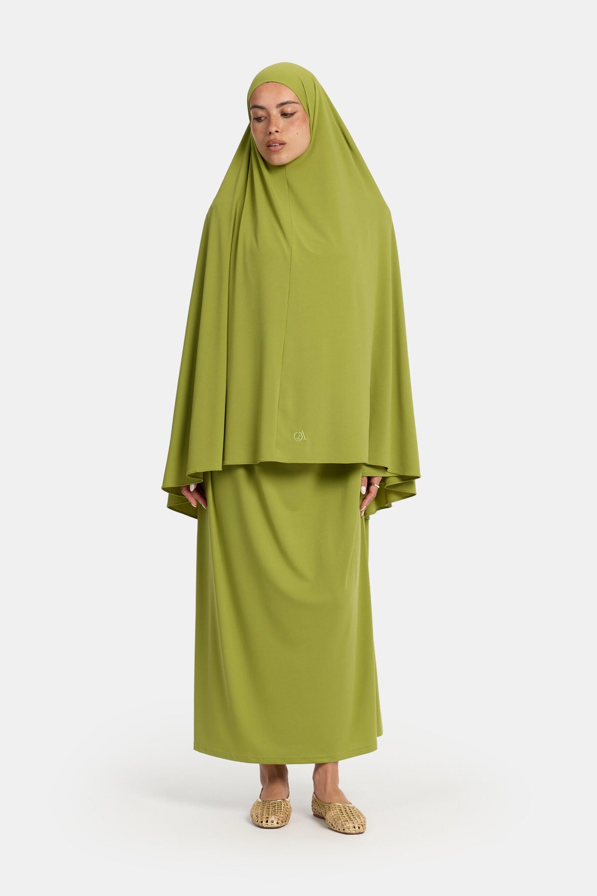 Premium jersey khimar Acacia Green