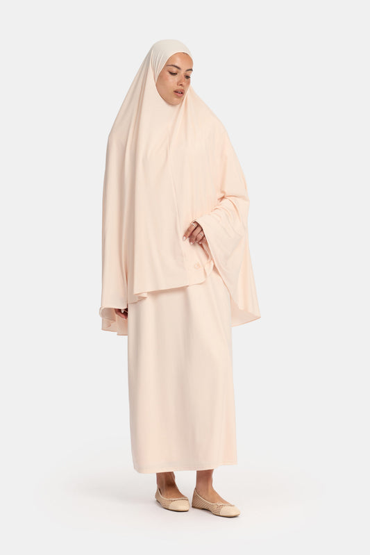 Modal jersey khimar Burnished Vanilla