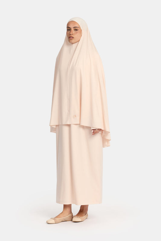 Modal jersey khimar Burnished Vanilla