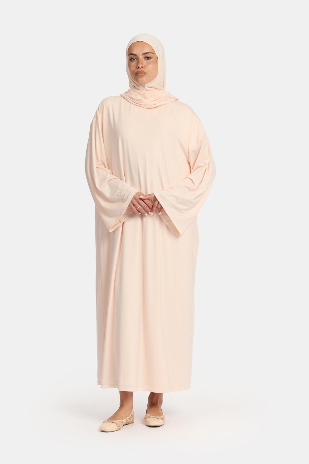 Modal jersey abaya Burnished Vanilla
