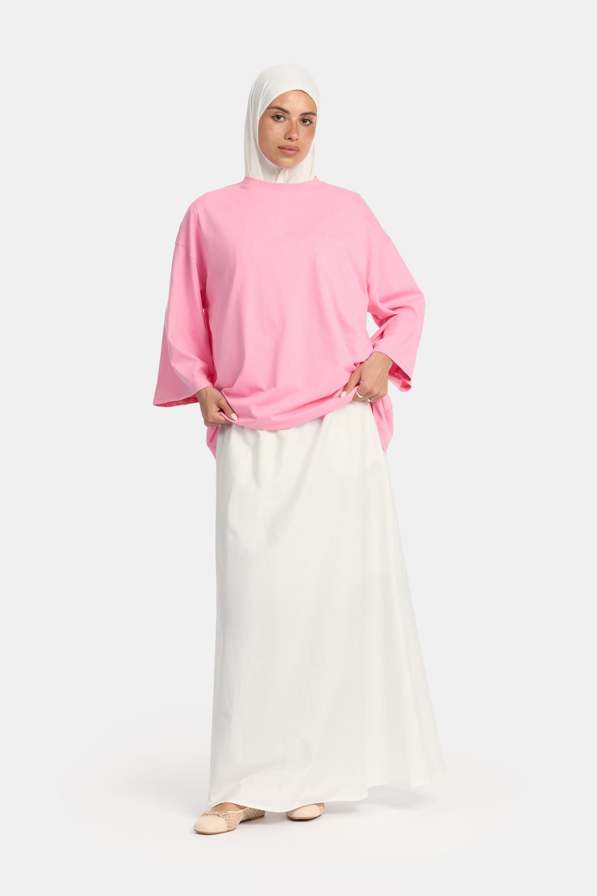 Basic shirt Rosy glow OAmalak
