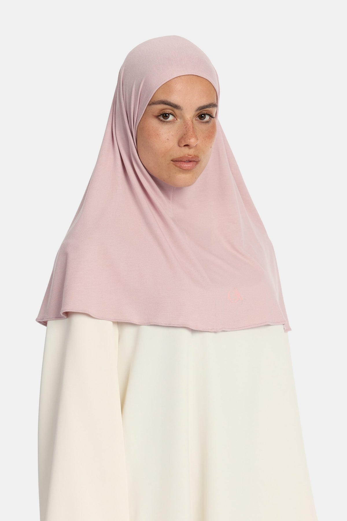 Bamboo jersey hijab Rose Mauve
