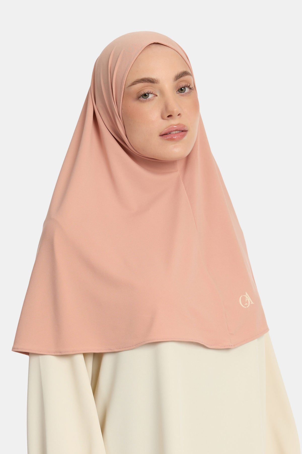 Premium jersey hijab Light Coral