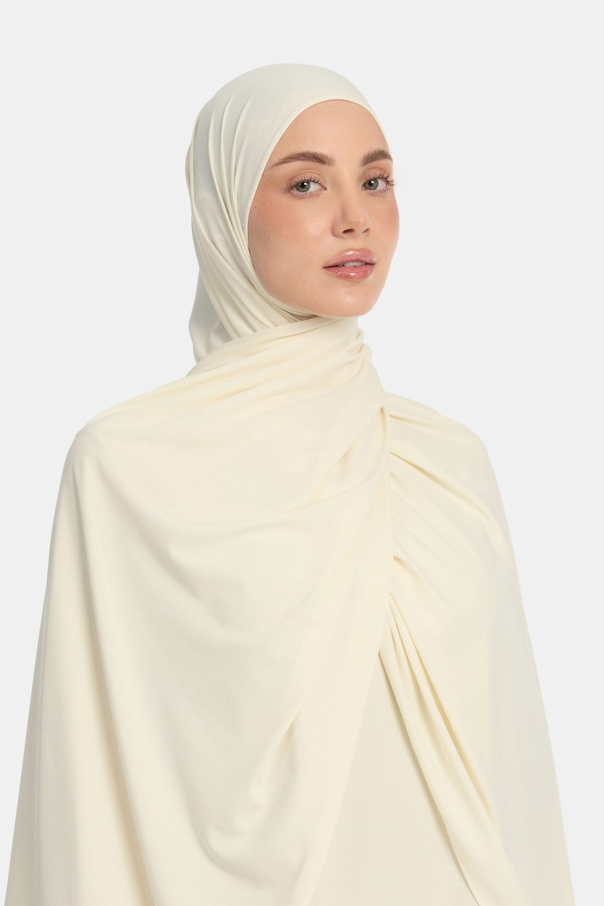 Premium jersey scarf Off White