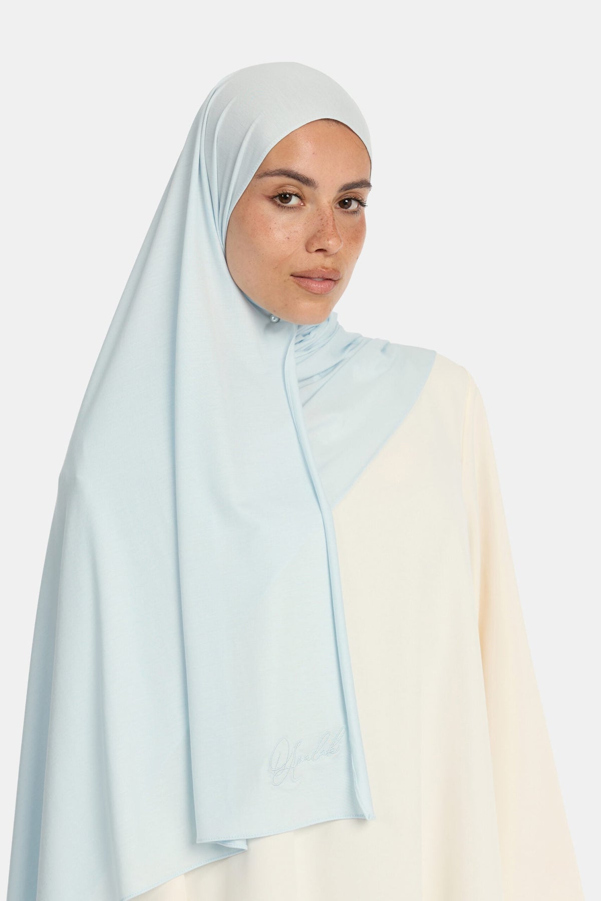 Modal jersey scarf Aqua Blue OAmalak
