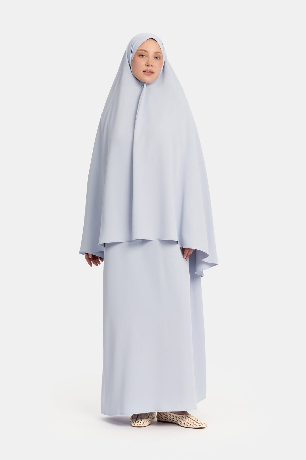 Khimar Soft Blue (oversized)