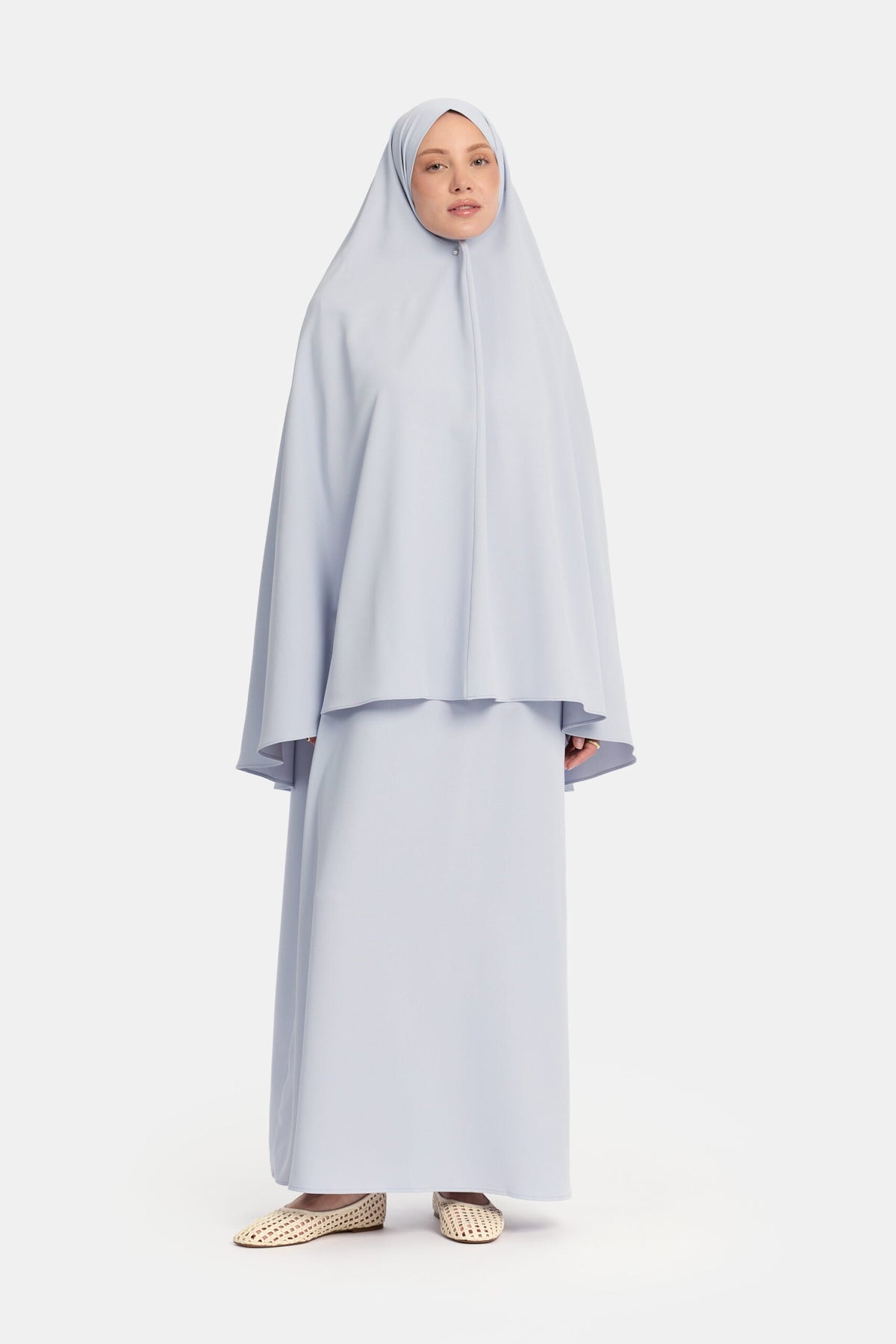 Khimar Soft Blue (oversized)