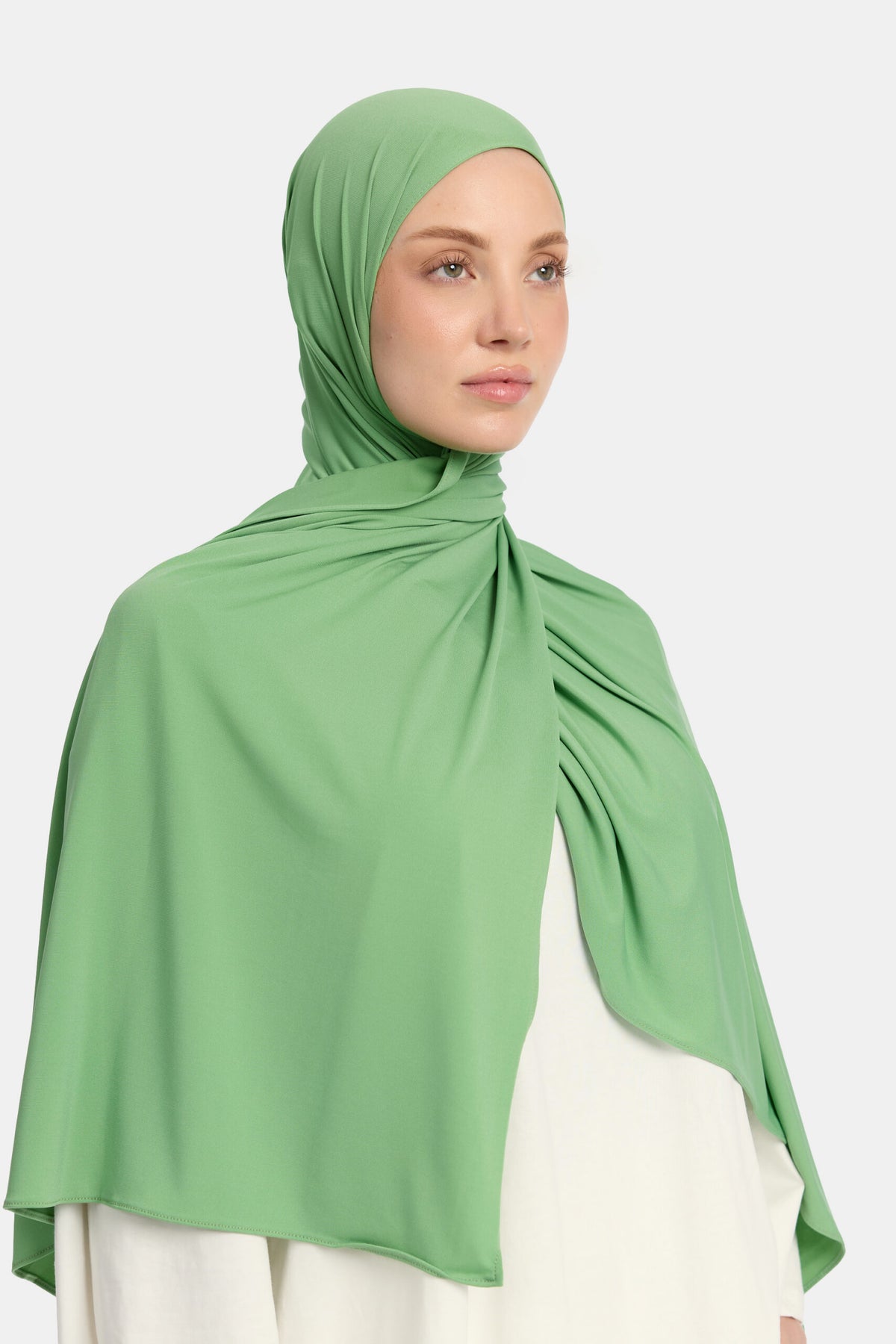 Premium jersey scarf Dark Mint