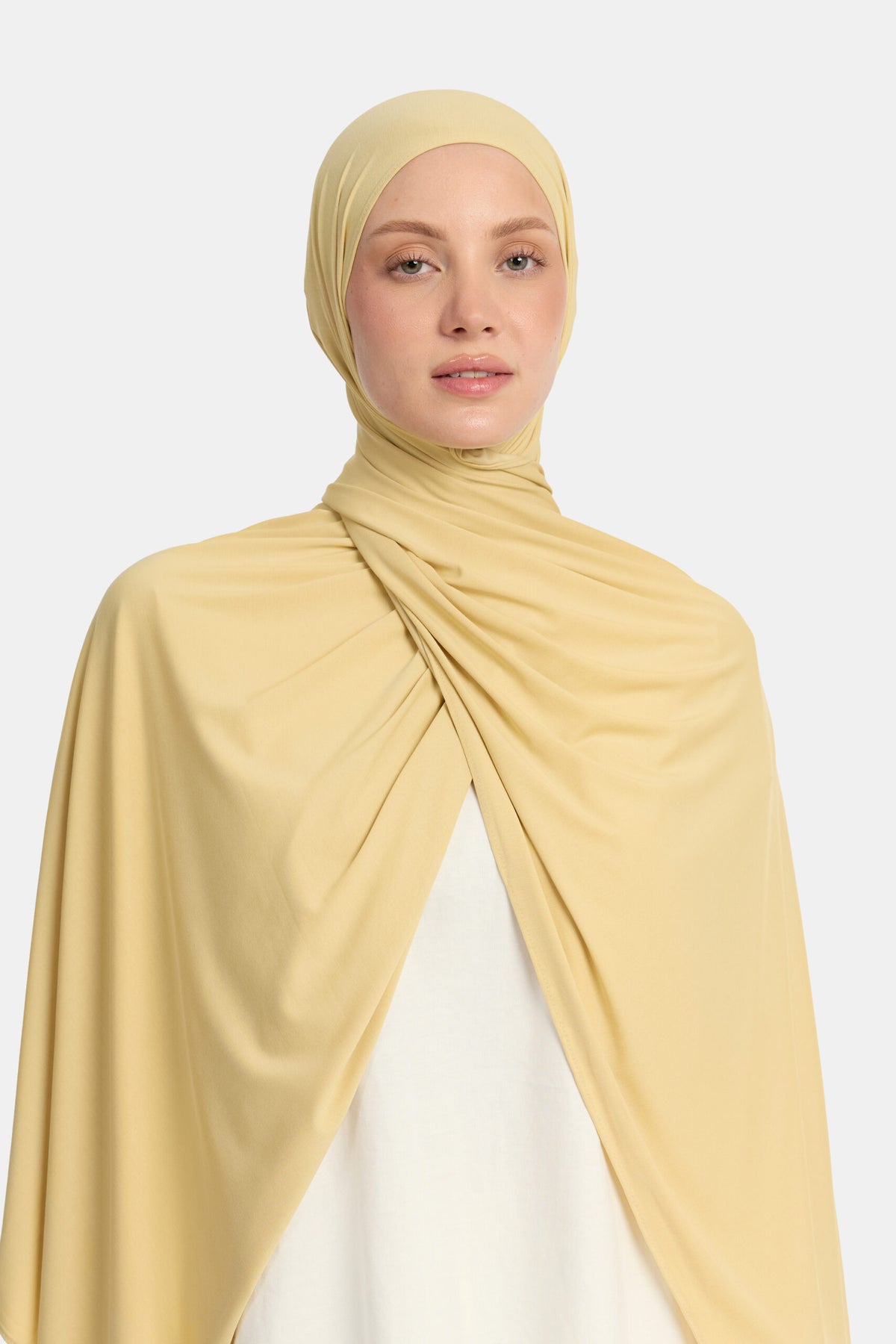 Breathable jersey scarf Toast Lime