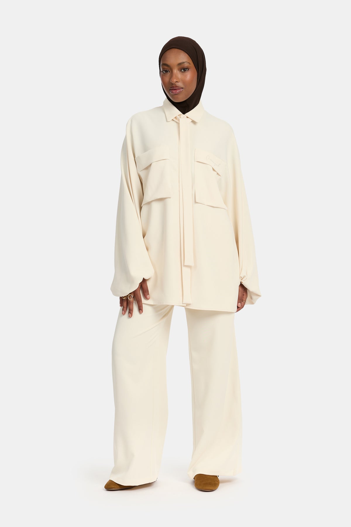 Belle Allure Twinset Egret