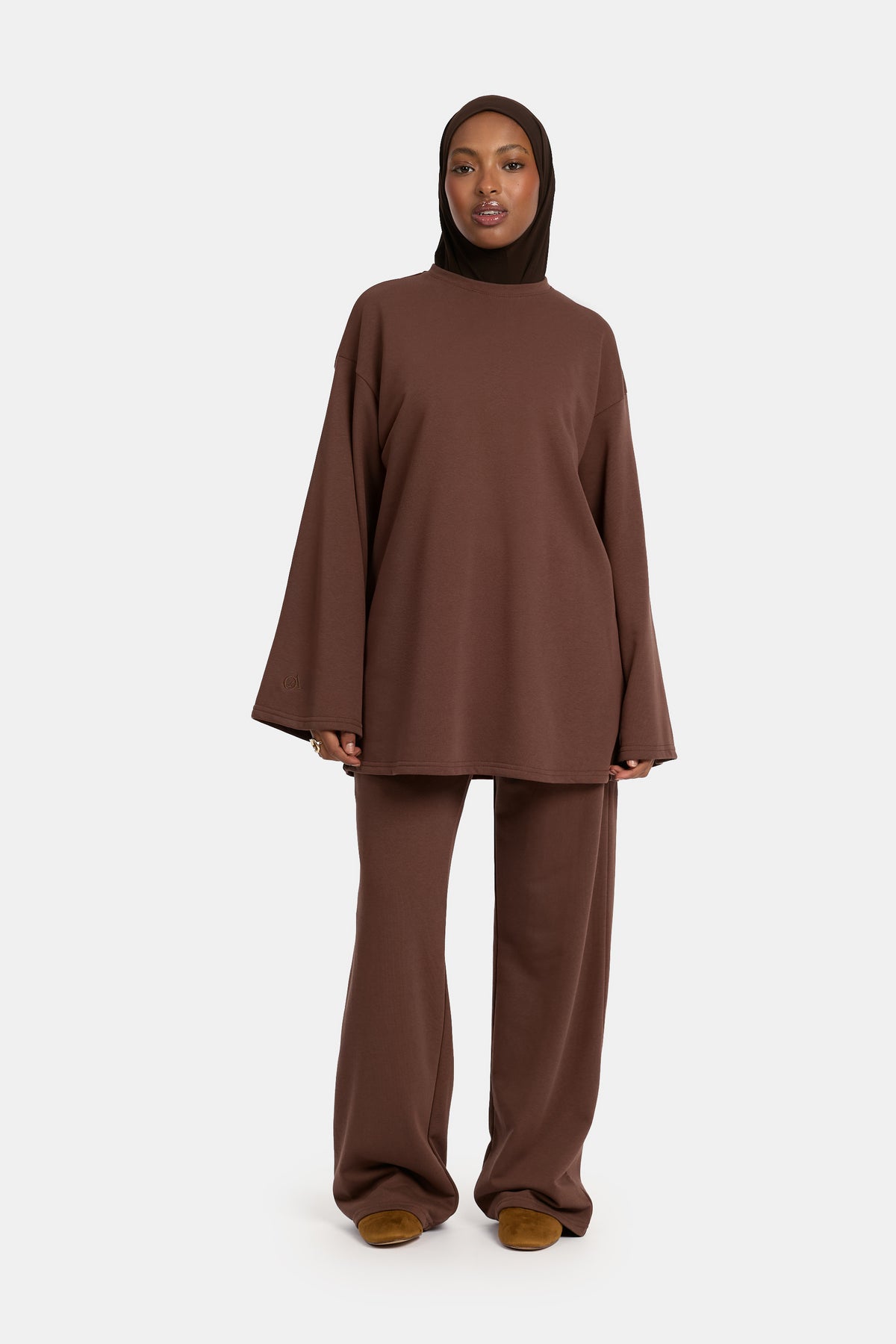 Comfy twinset Dark Brown (cotton)