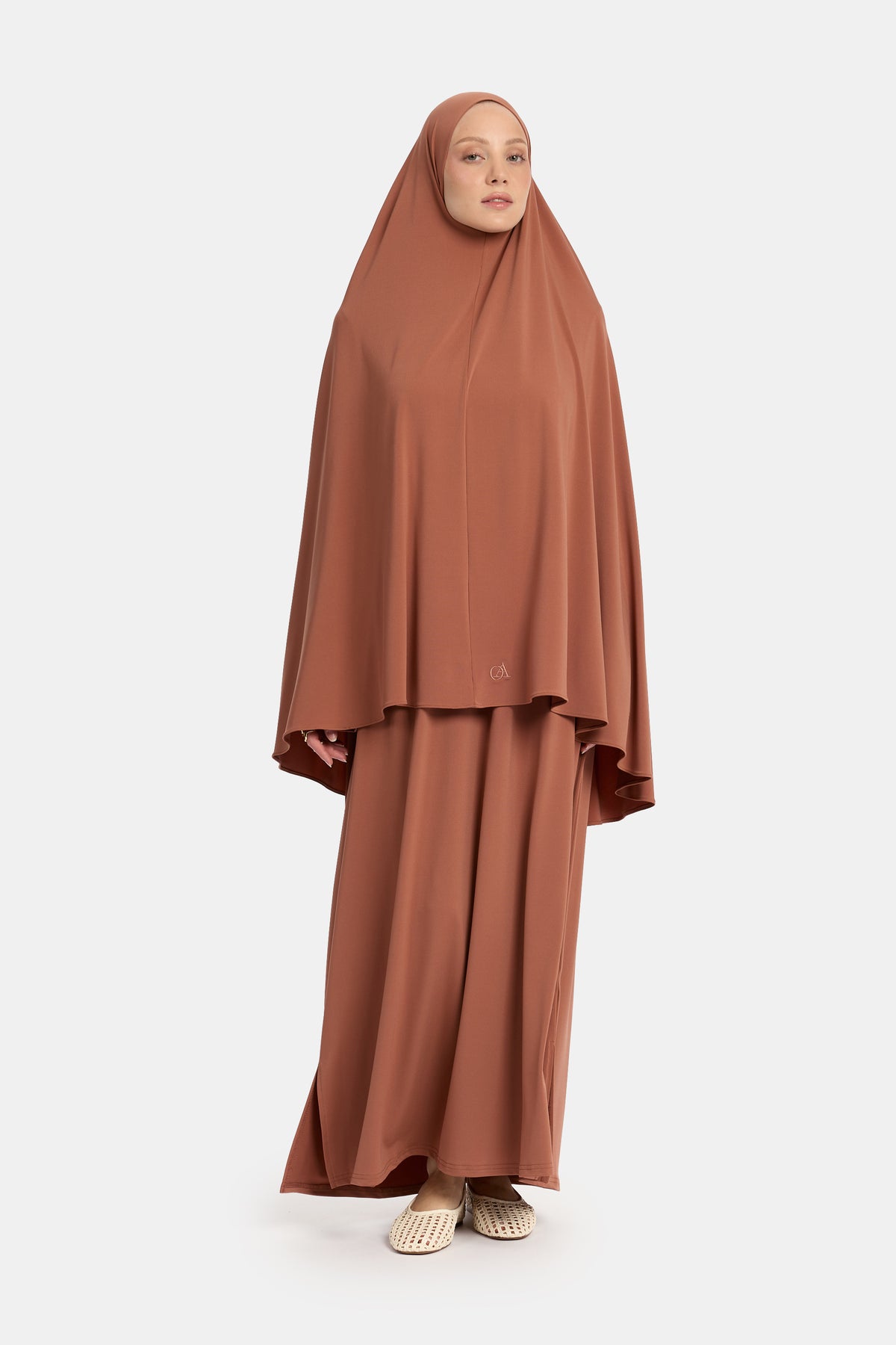 Premium Jersey-Khimar Burnt Clay