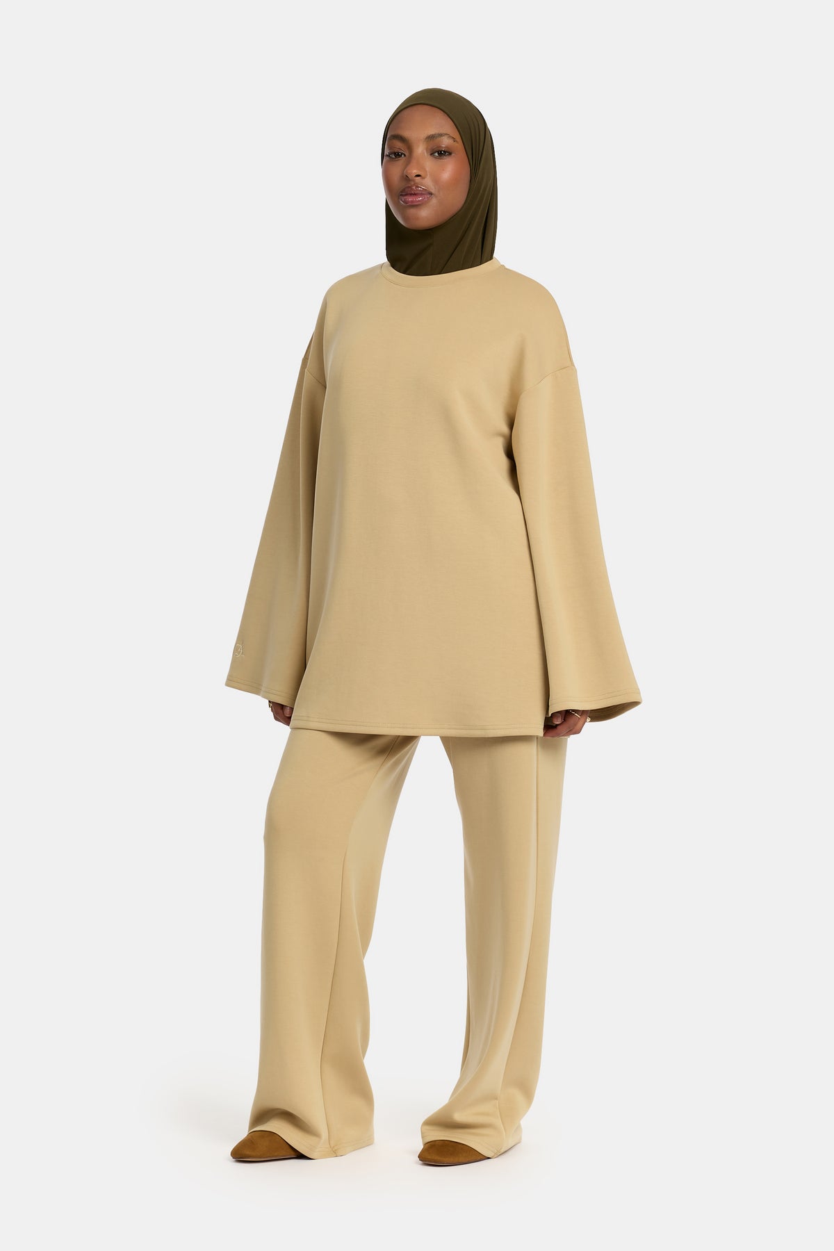 Comfy twinset Bone (Lyocell)