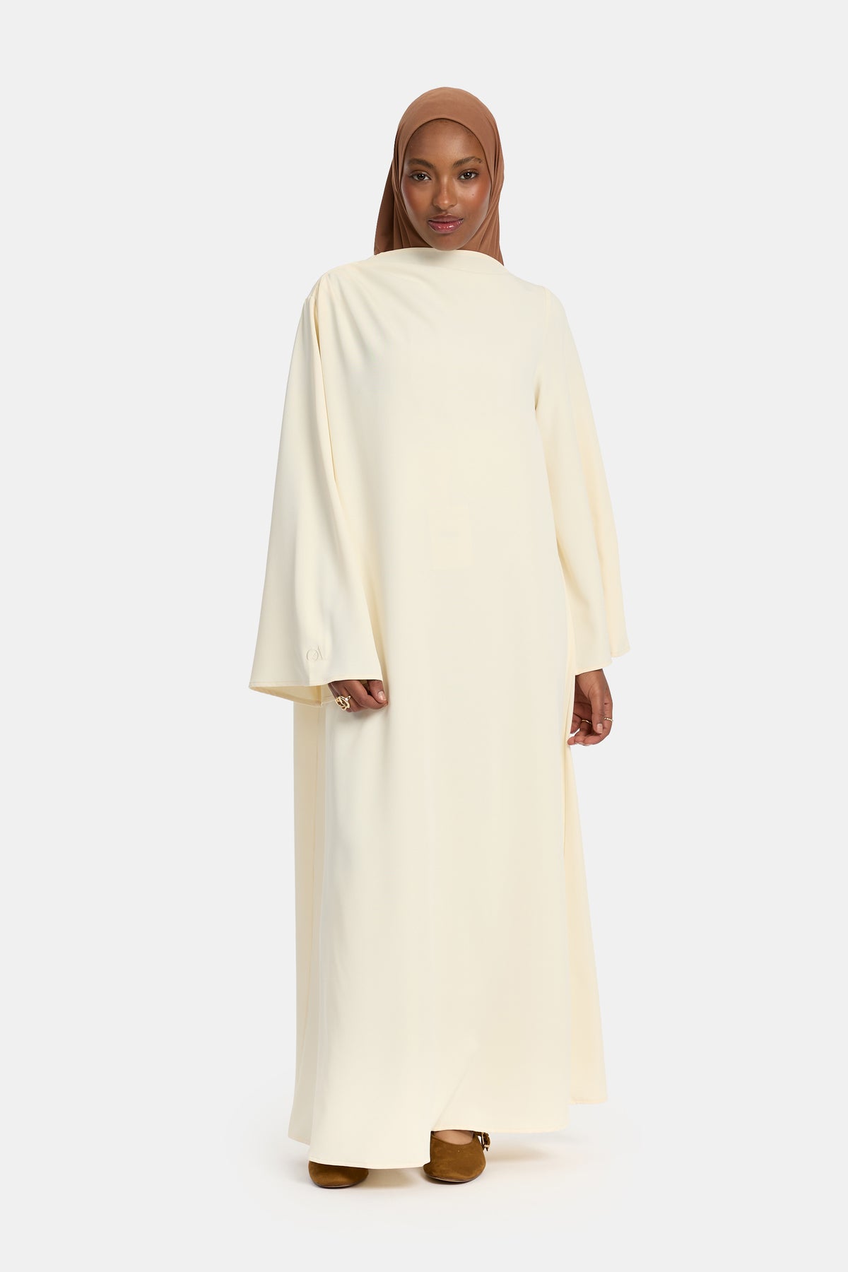 Abaya asymétrique Aigrette