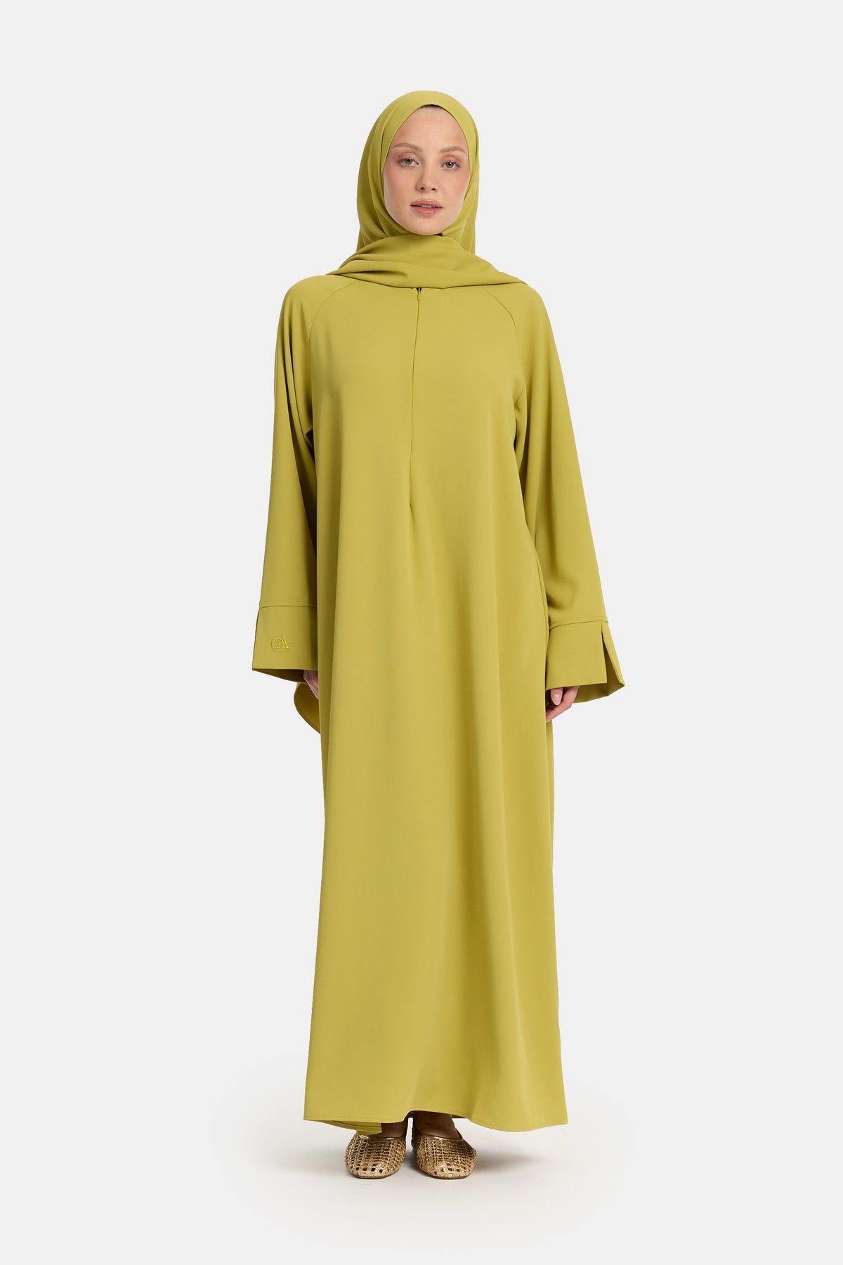 Oversized Abaya Green Envy