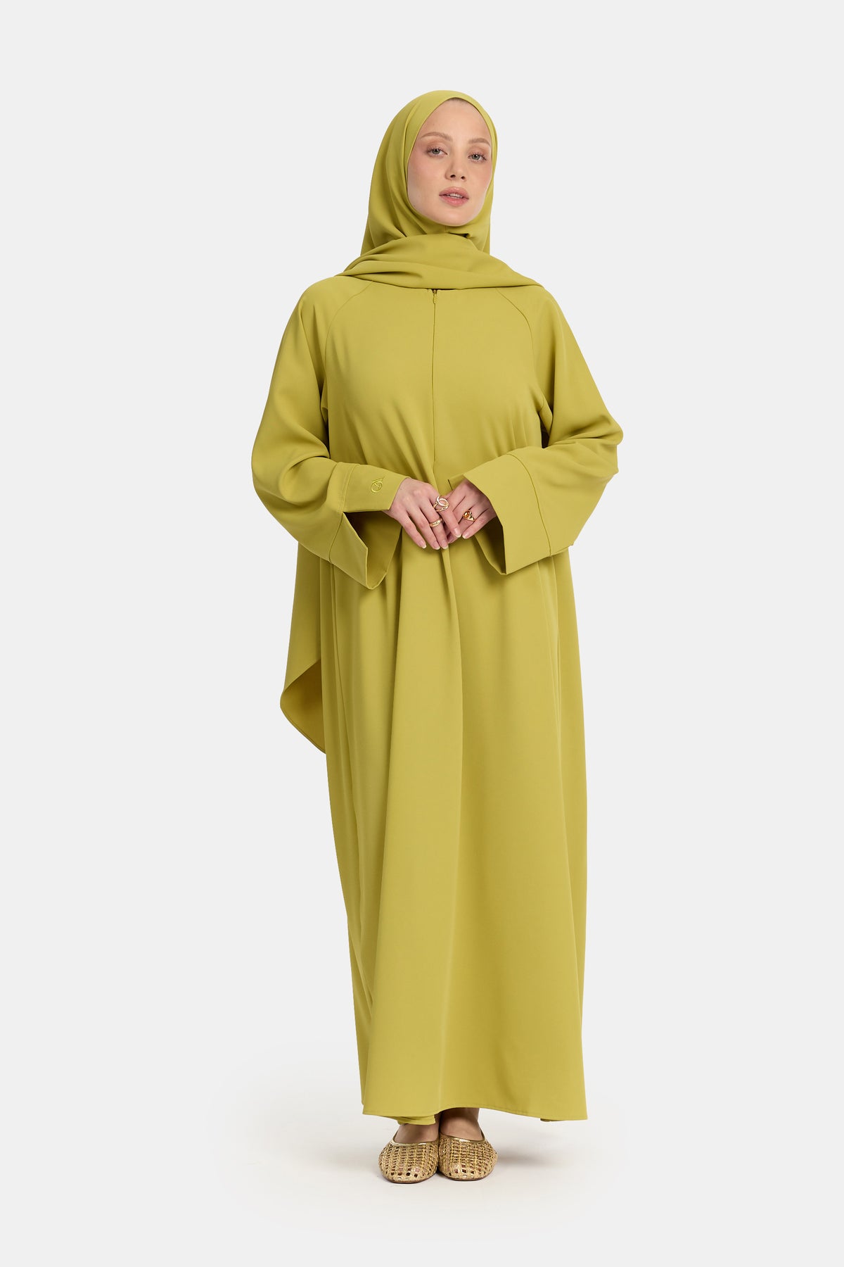 Abaya oversize Green Envy