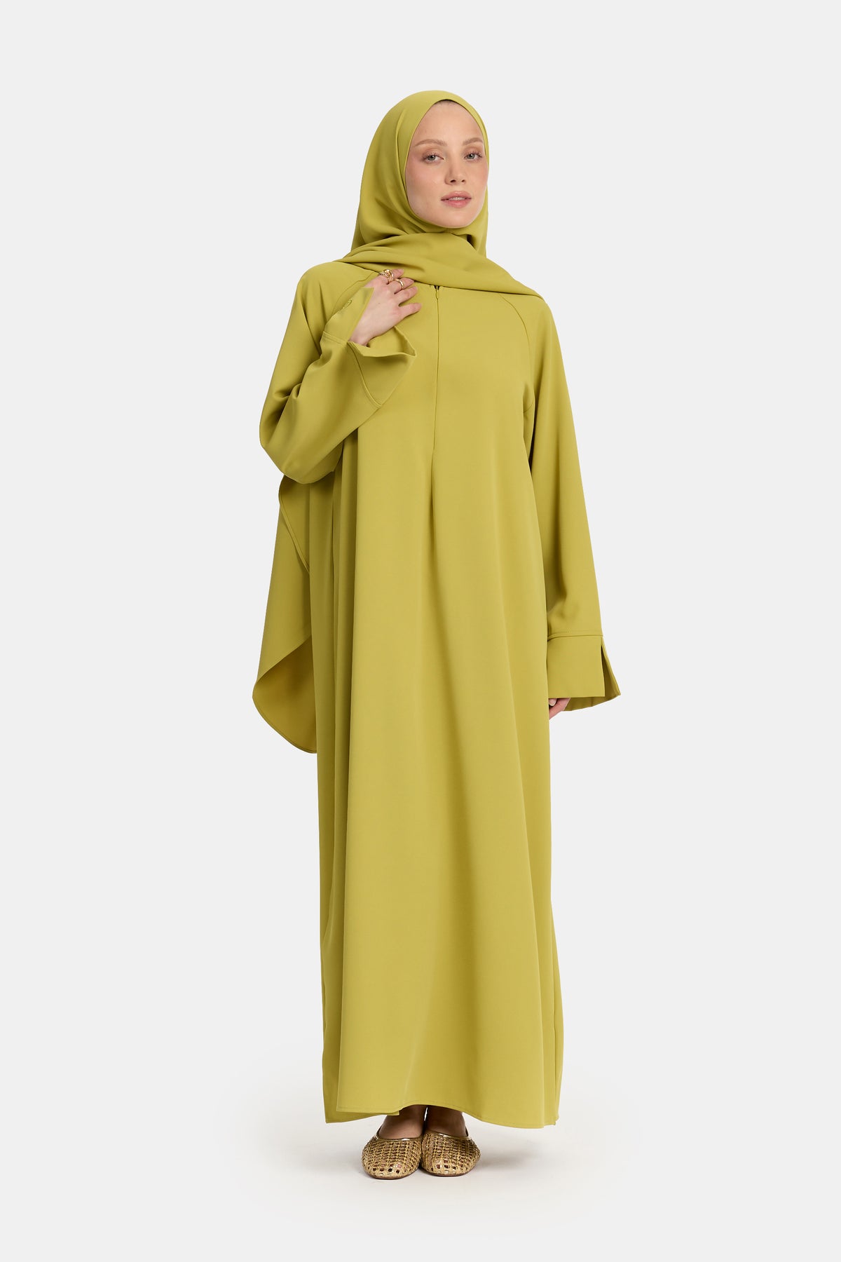 Abaya oversize Green Envy