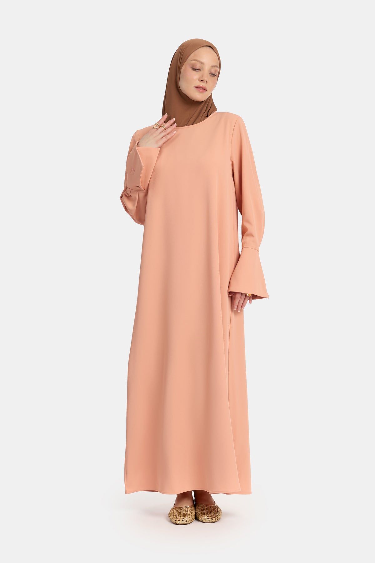 Abaya Simplicity Muted Clay