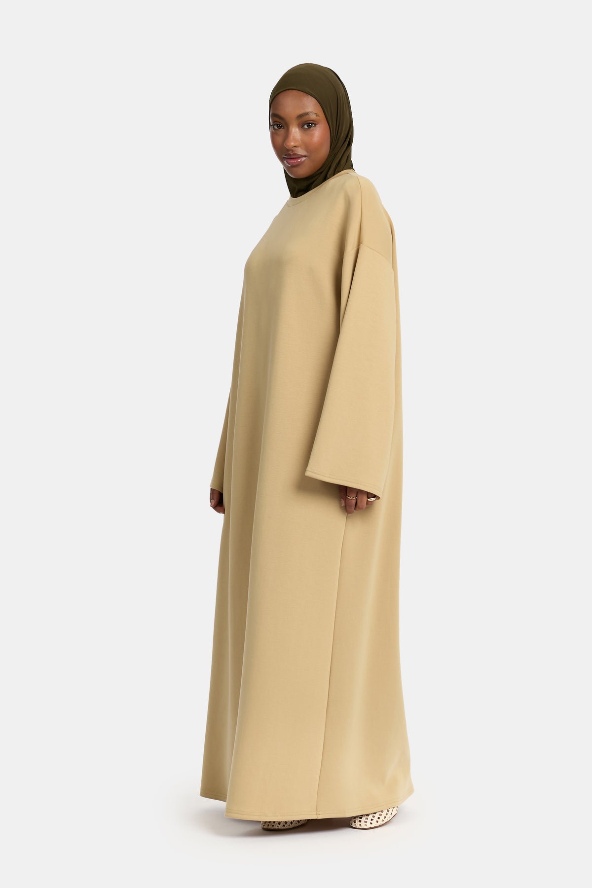 Abaya confortable Bone (lyocell)