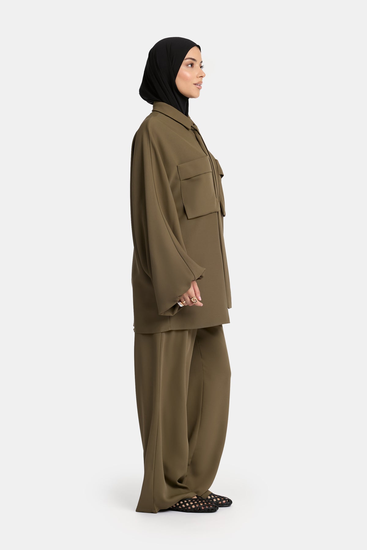 Belle Allure twinset Burnt Olive