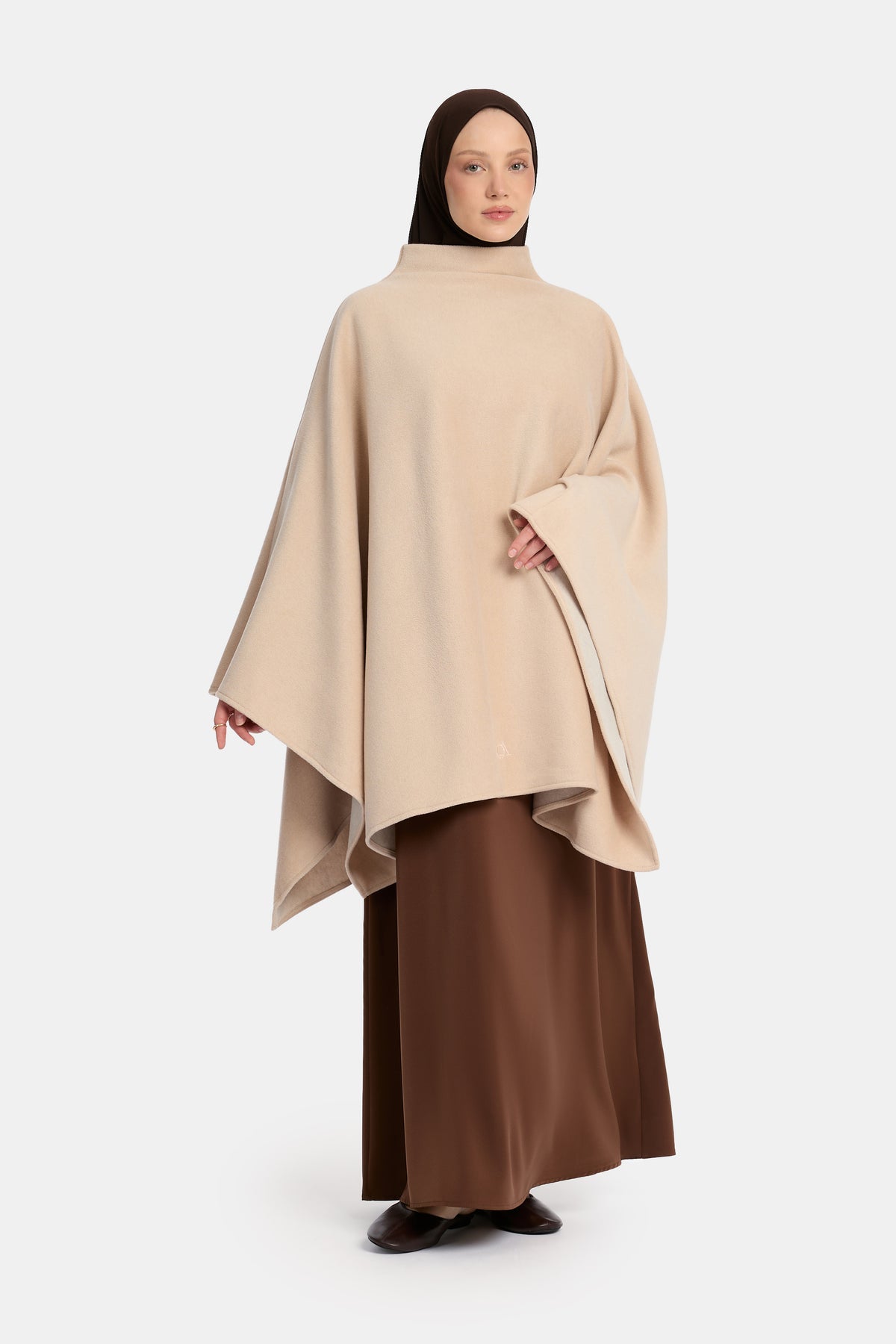 Poncho Creme