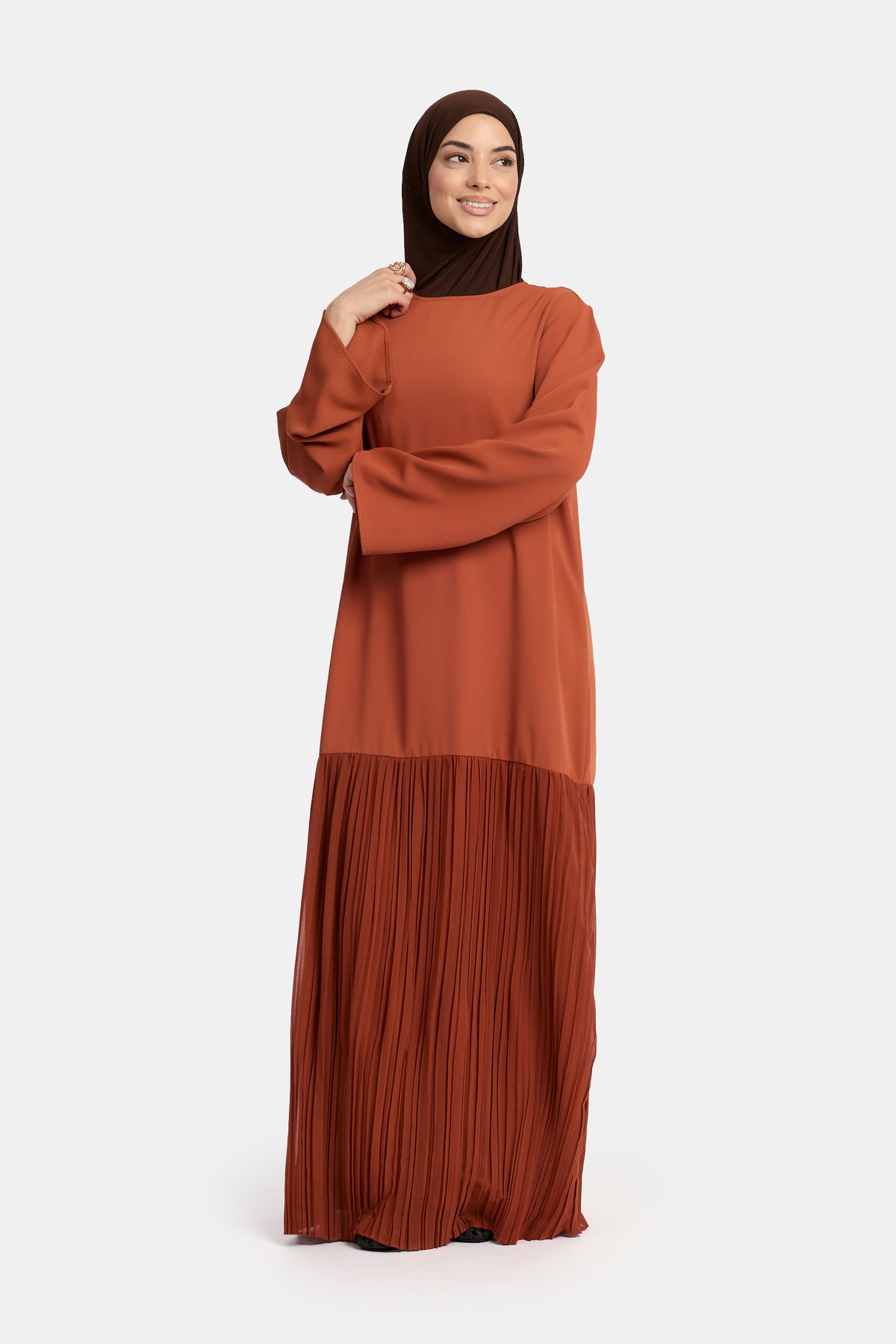 Abaya jupe plissée Arabian Spice