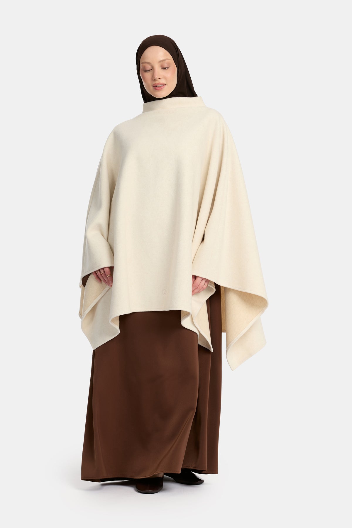 Poncho beige