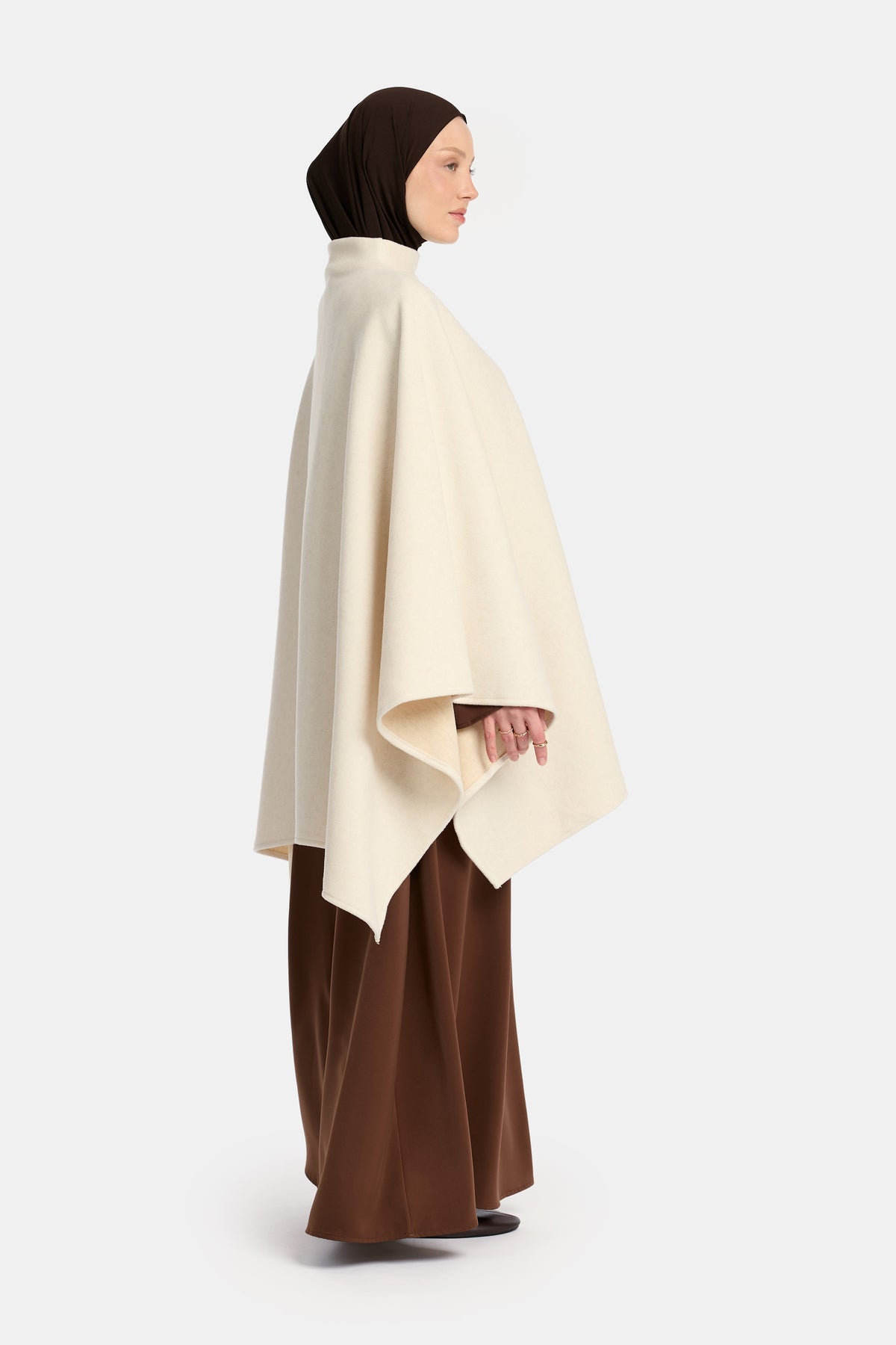 Poncho beige