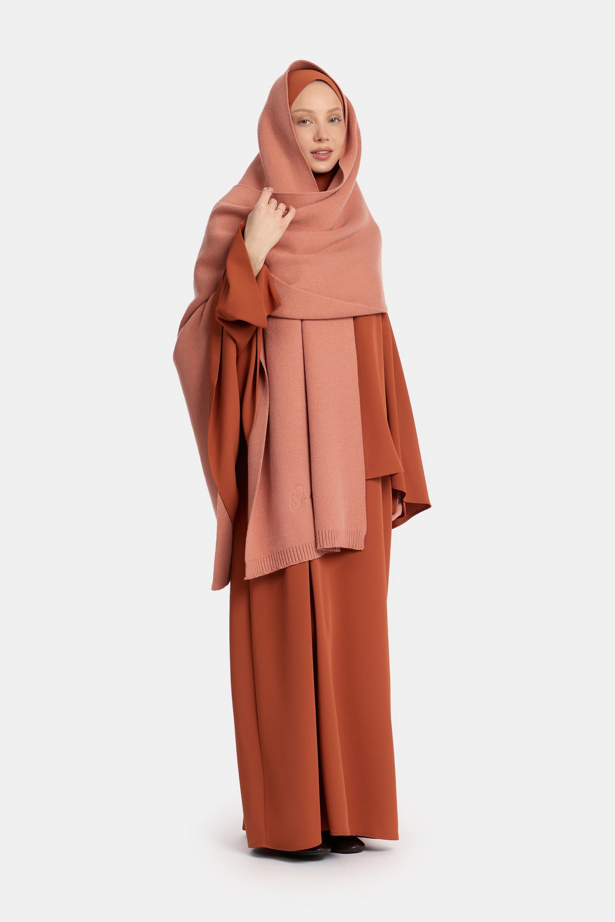 Winterschal Muted Clay