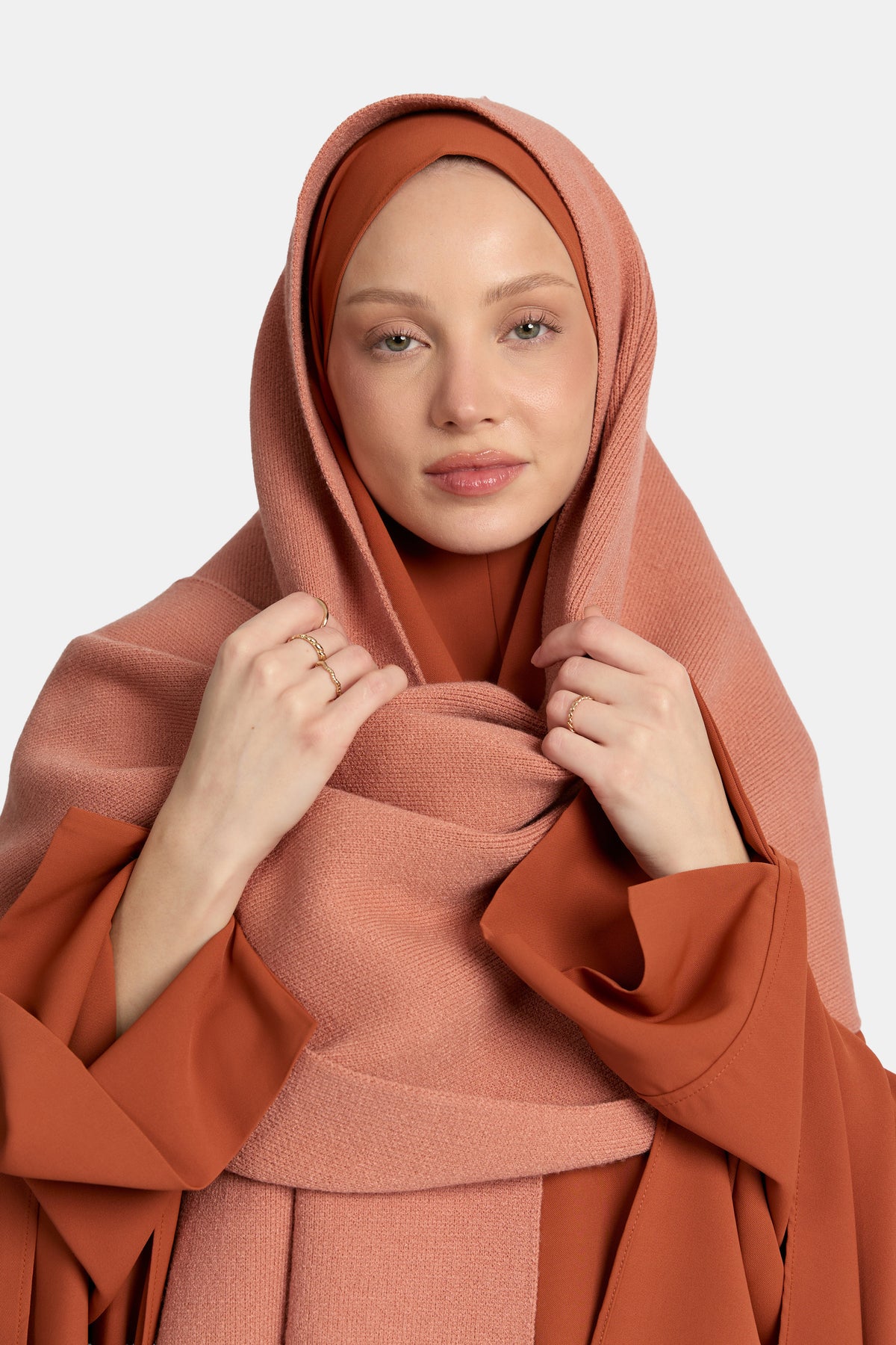 Winter scarf Muted Clay