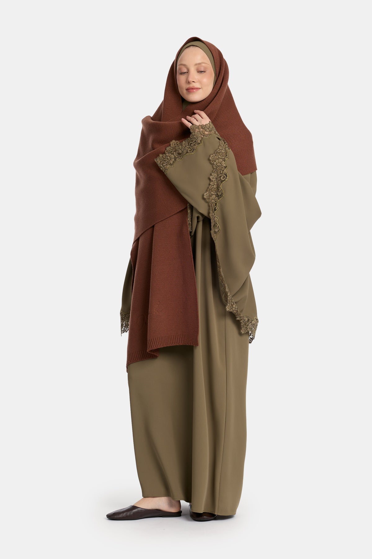 Winter scarf Toffee