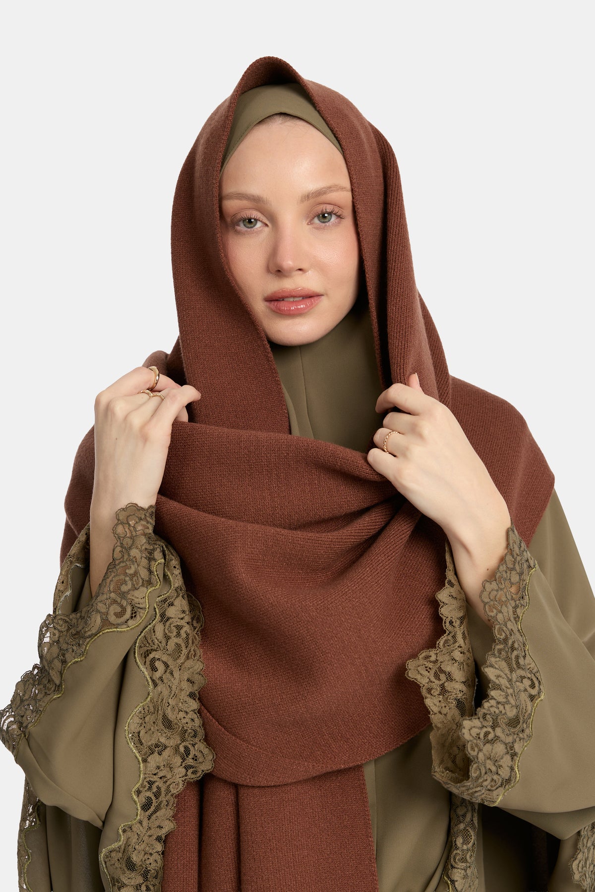 Winter scarf Toffee