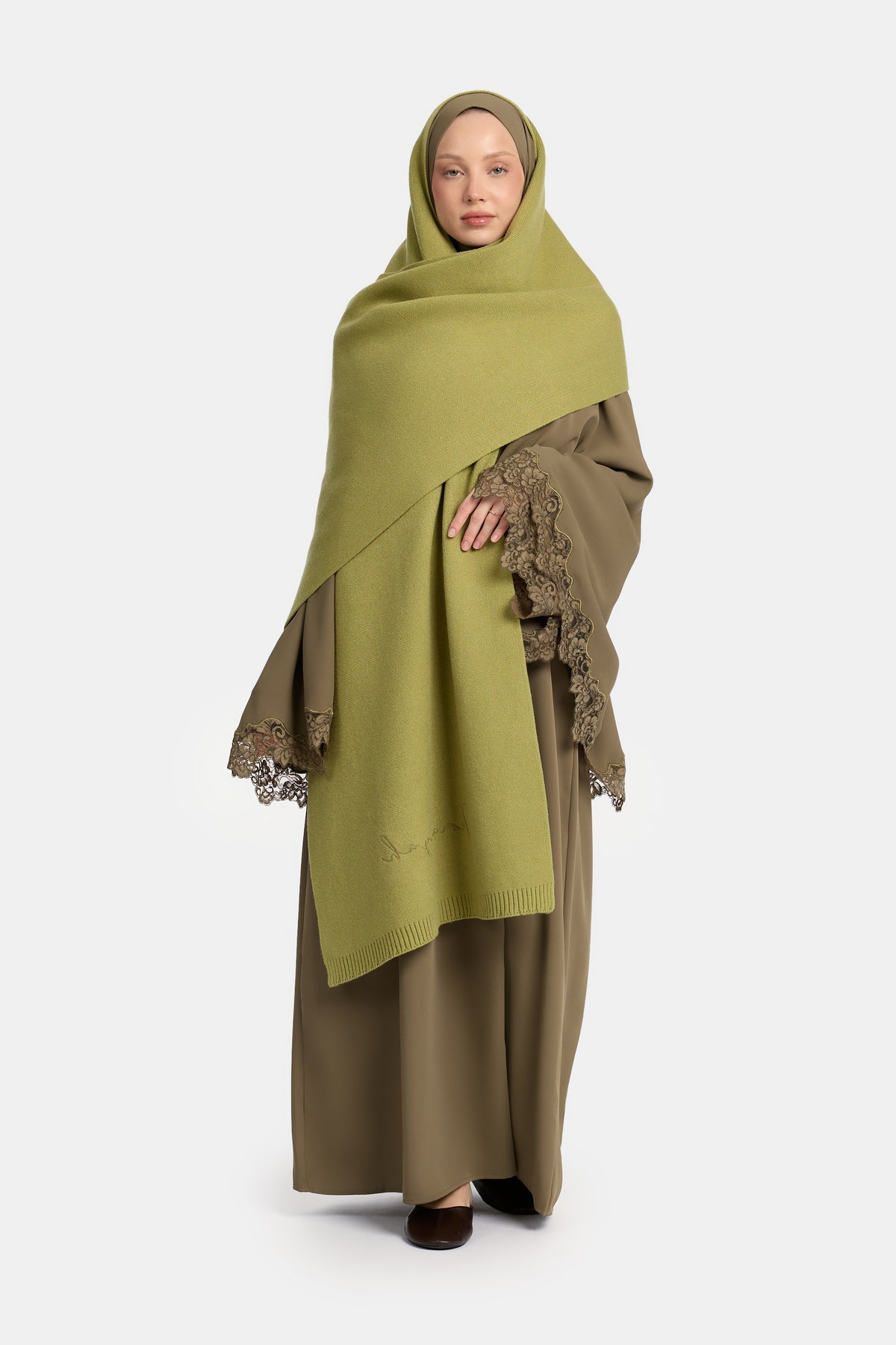 Winter scarf Green Envy