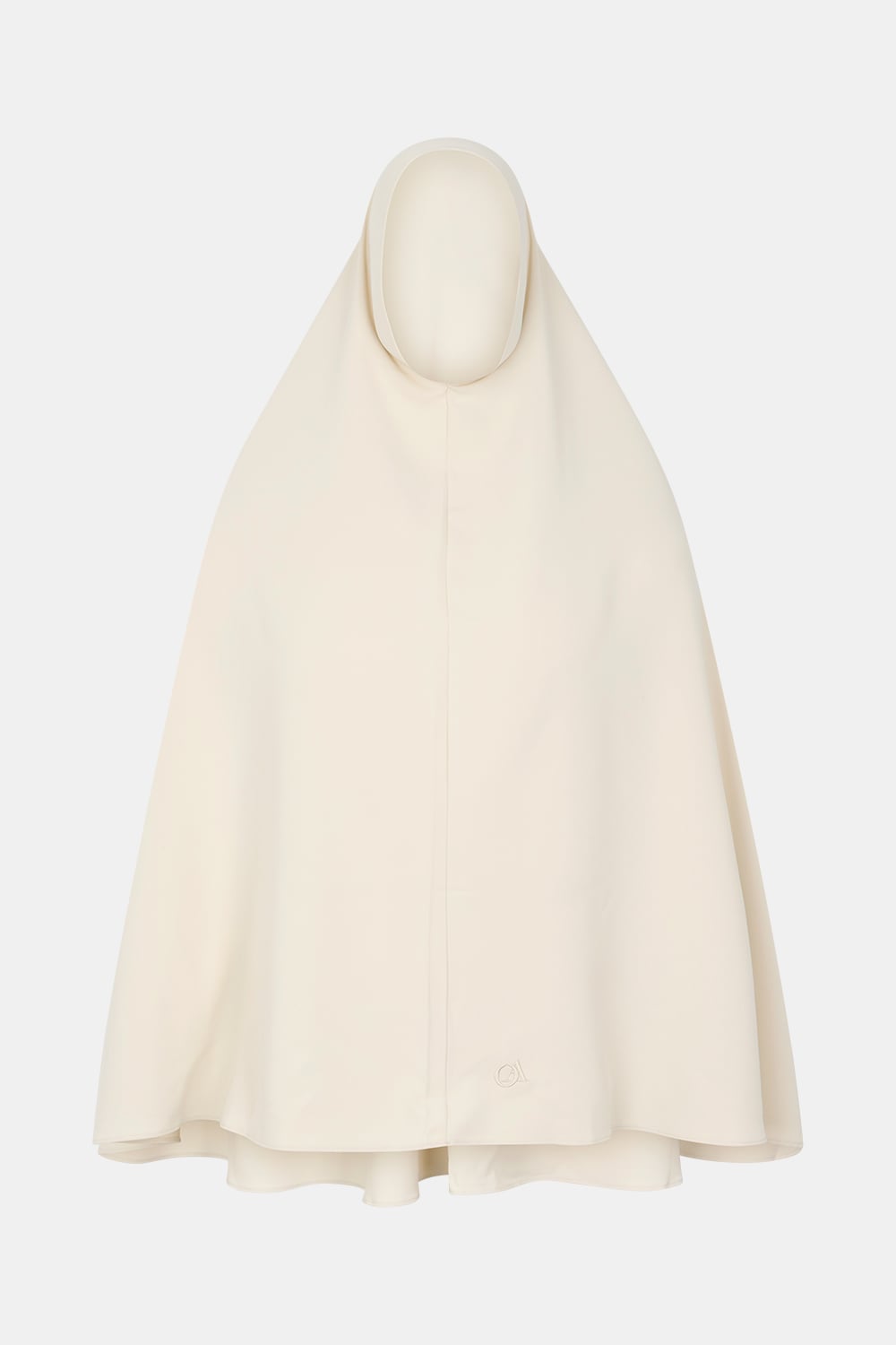 Khimar Double Cream (Embroidery)