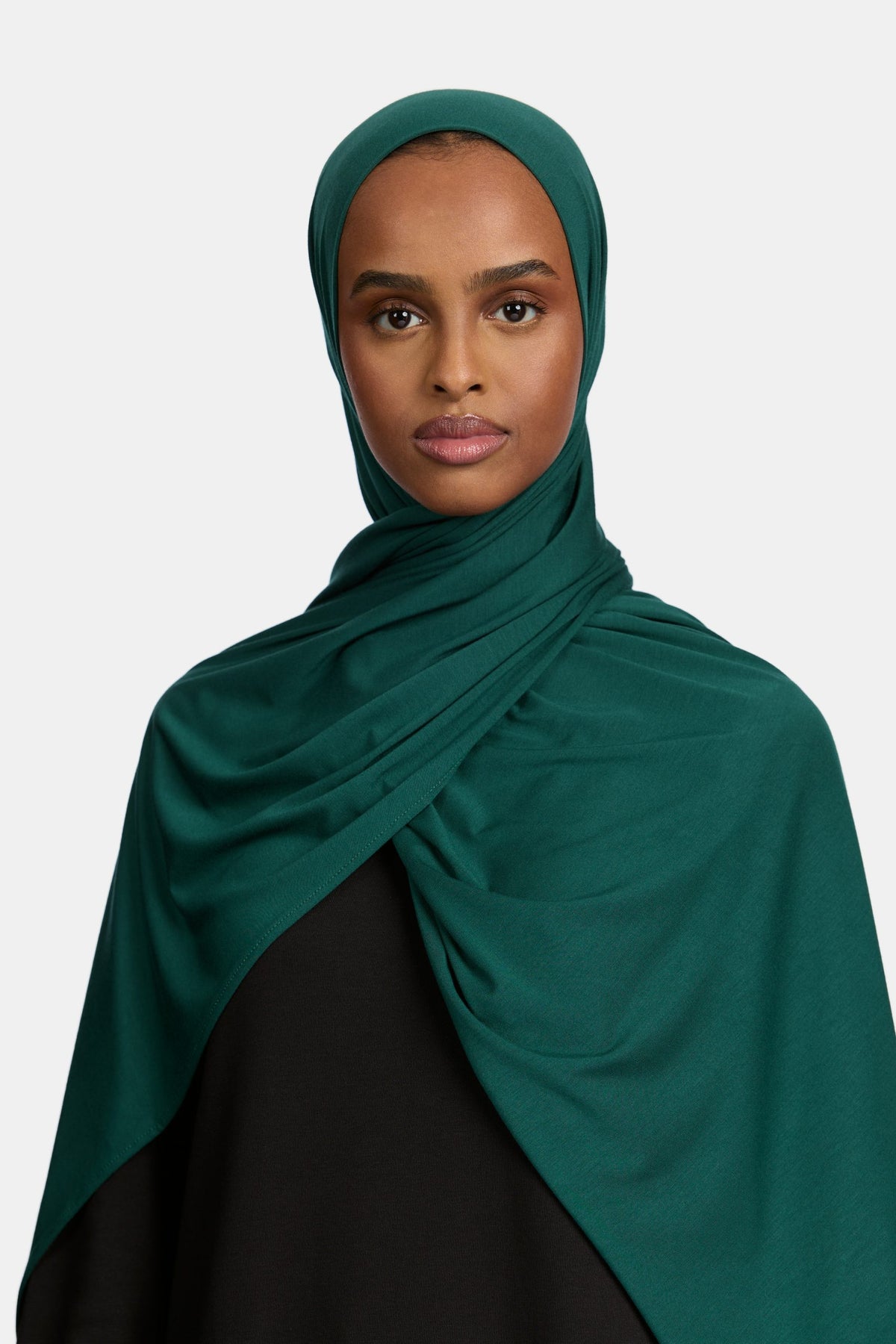 Bamboo jersey scarf Forest