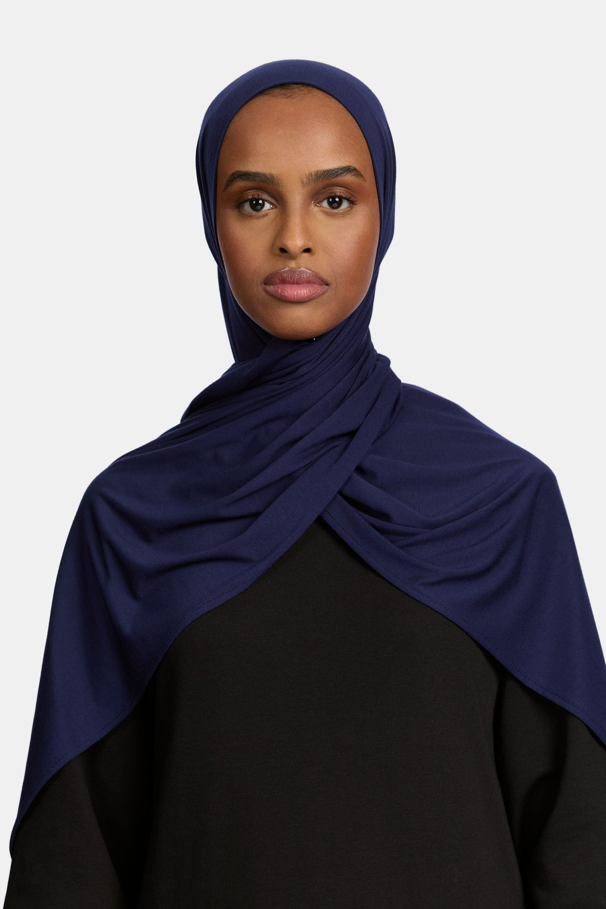 Bamboo jersey scarf Night Blue