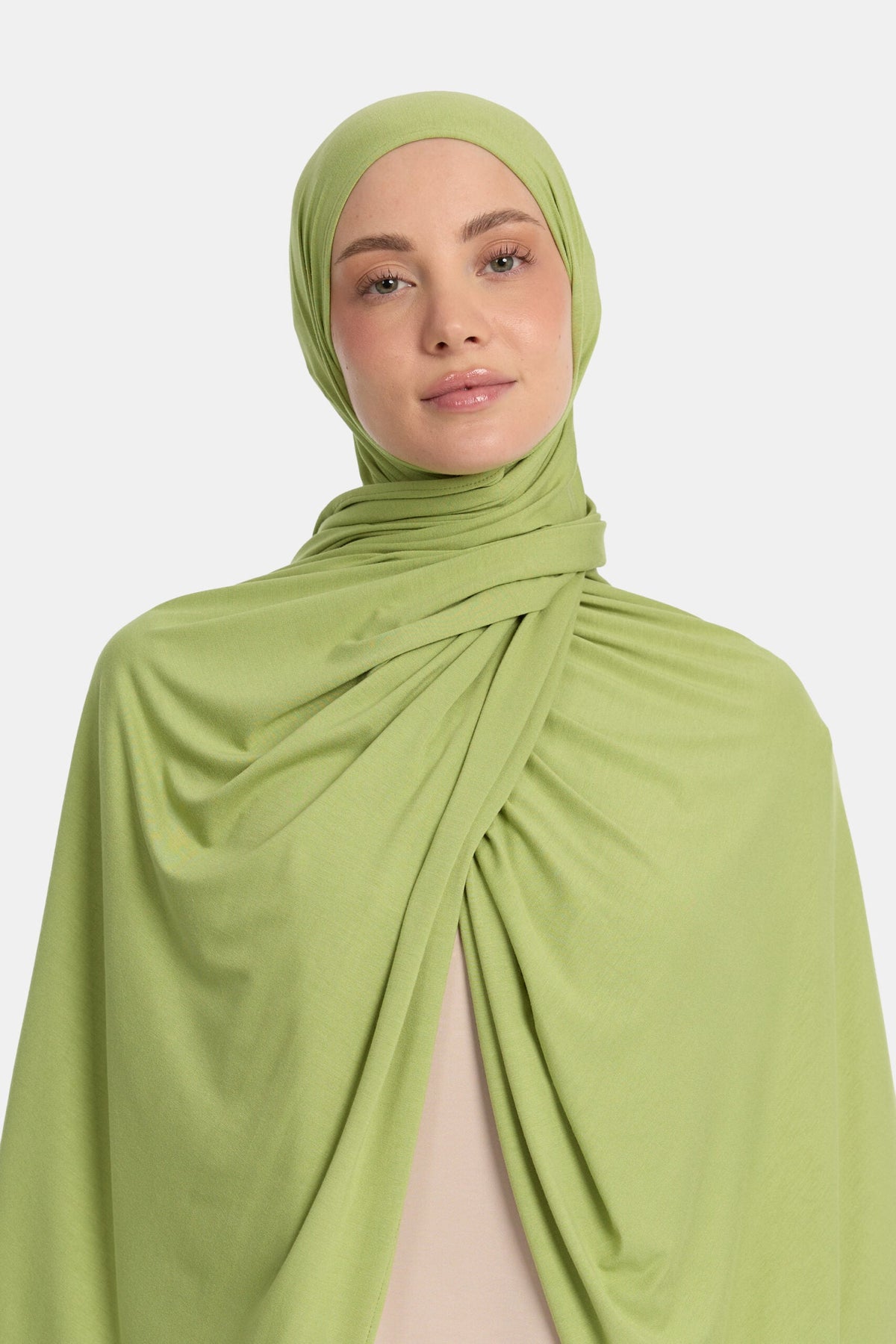 Bamboo jersey scarf Leaf