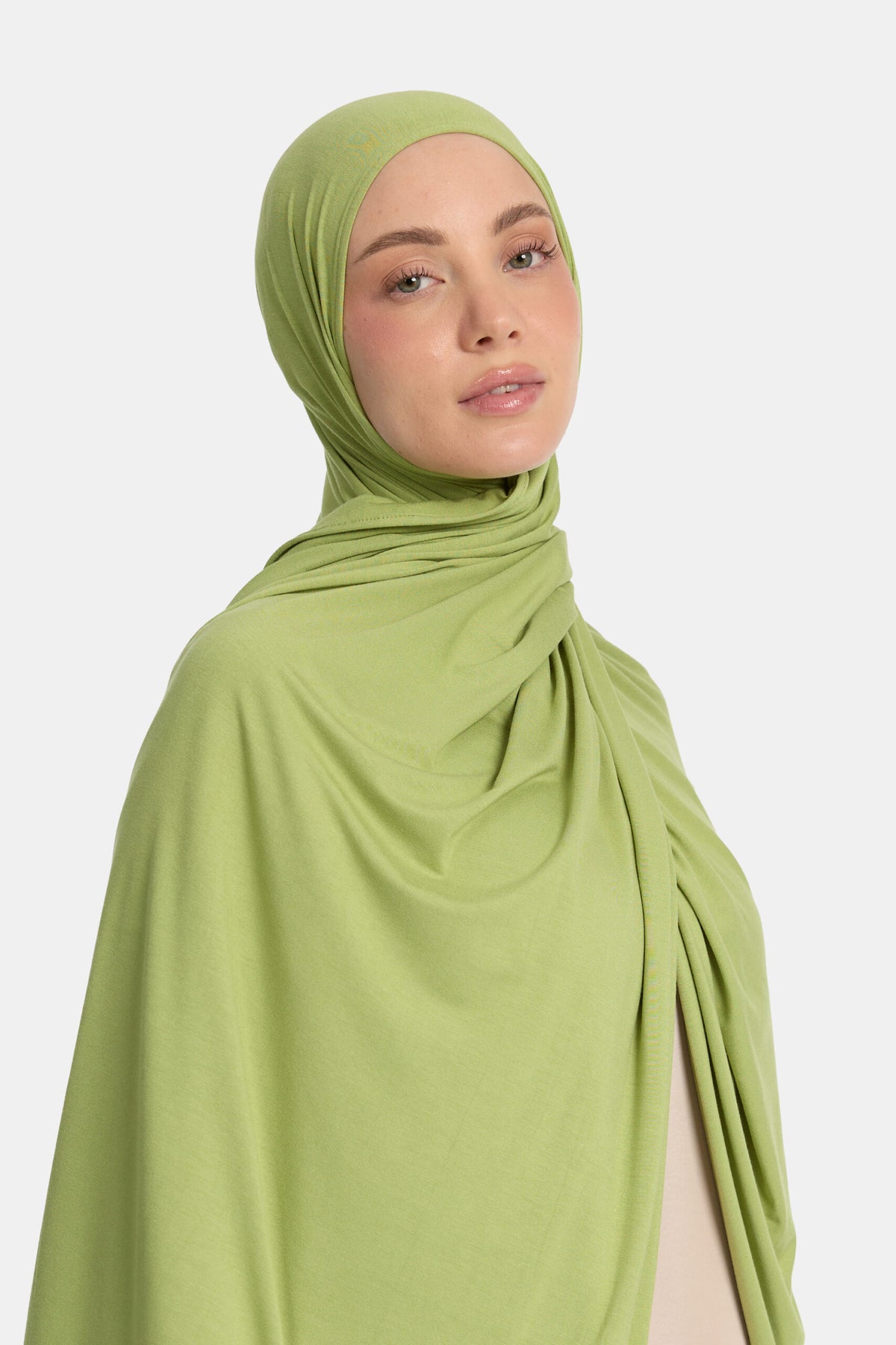 Bamboo jersey scarf Leaf