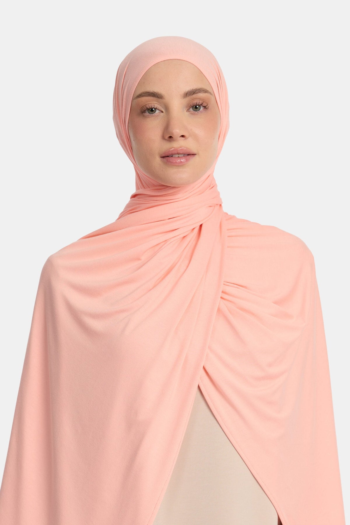 Bamboo jersey scarf Rose
