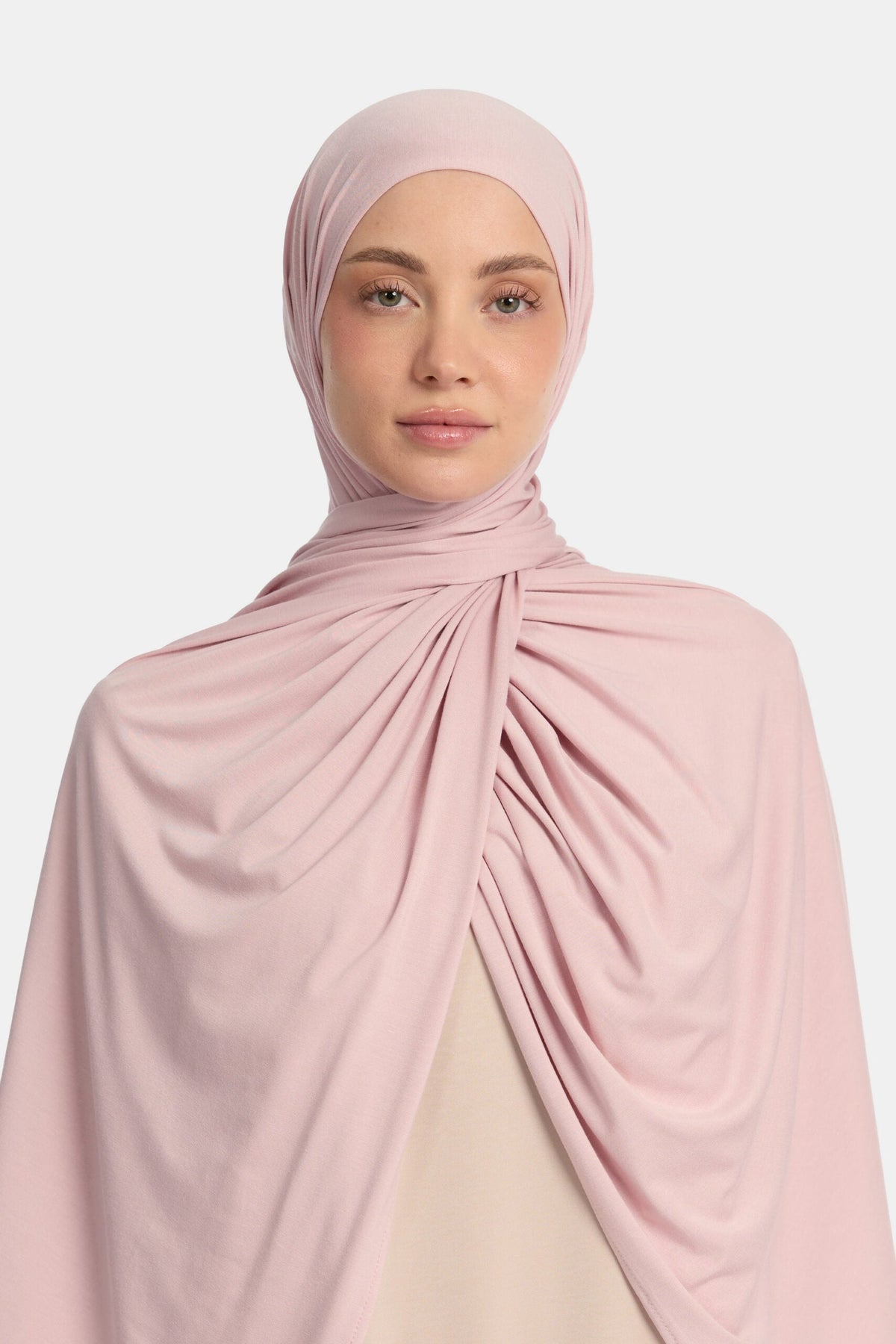 Bamboo jersey scarf Soft Lilac