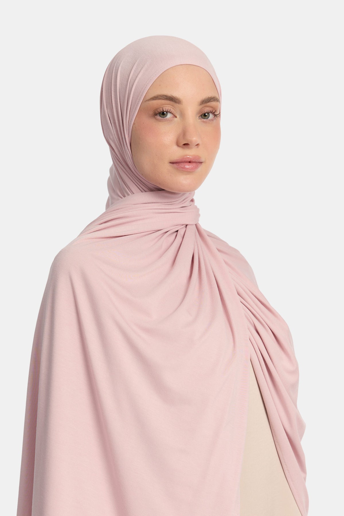 Bamboo jersey scarf Soft Lilac